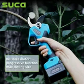 Suca SC 8612A LED Göstergeli Akülü Yüksek Budama Makası 45 mm 2.70 mt - 2