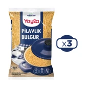 Yayla Pilavlık Bulgur 2 kg x 3 Adet - 1