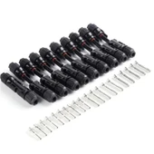 Mc4 Güneş Paneli Solar Dişi-Erkek Bağlantı Konnektörü – 10'Lu Set thumbnail 2