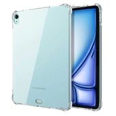 Apple iPad Air 13 M3 2025 Uyumlu A3268 A3269 Shock Darbe Emici Şeffaf Tablet Kılıfı - 2