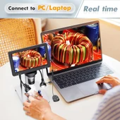 DM9 7'' HDMI DİJİTAL MİKROSKOP 1200X IPS EKRANLI LEHİMLEME MİKROSKOBU thumbnail 4