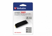 Verbatim 2TB i7000G 7000MB - 6500MB Playstation 5 Uyumlu M2 NVMe PCIe Gen 4 SSD thumbnail 1