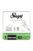 Sleepy Natural Ultra Hassas Günlük Ped Normal 80 Adet Ped thumbnail 1