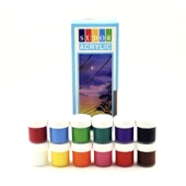 Südor Şişeli Su Bazlı Akrilik Boya 12 Renk 20 ml (SD126) - 1
