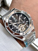 TI-610D TIGER ÇELİK OTOMATİK ERKEK SAATİ thumbnail 1