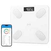 DİJİTAL BANYO BASKÜL KİLO TARTI BLUETOOTH UYGULAMA DESTEKLİ TERAZİ - 1