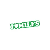 I Love Milfs Araba Sticker 17x17 Cm Yeşil - 1