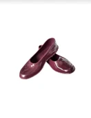 Kaydırmaz Lastik Ayakkabı KAHVE-KIRMIZI - 3