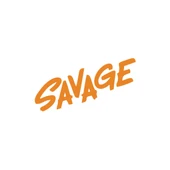 Savage Araba Sticker 17x17 Cm Turuncu - 1
