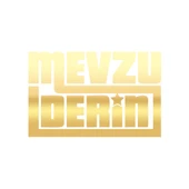 Mevzu Derin Araba Sticker 17x17 Cm Gold - 1