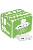 Sleepy Islak Havlu Mendil 90 Yaprak Natural Yenidoğan 18 Li Set 1620 Yaprak thumbnail 1