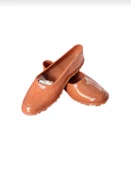 Kaydırmaz Lastik Ayakkabı KAHVE-KIRMIZI - 1