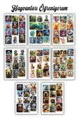 Gül Kokulu Islak Havlu Sleepy 90x24 (2160  yaprak) ve Sticker Seti 32 Sayfa - 2