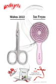 Makas 2022 ve Pudra Pembe Saç Fırçası ROSIE Hediyeli thumbnail 1