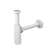 MOON AYARLANABİLEN LAVABO SİFONU ABS MAT BEYAZ - 1