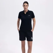 Ellesse Kadın Siyah Polo Yaka Tişört – EF393-BK - 3