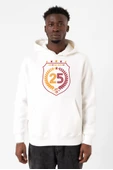 25 Şampiyonluk Yine Biz Beyaz Erkek 3ip Kapşonlu Sweatshirt thumbnail 1