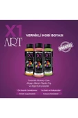 Polisan X1 Art Vernikli Hobi Boyası 120ml Turuncu - 2
