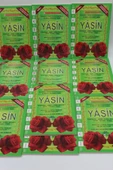 Ekonomik Hediyelik 10 Adet Yasin-i Şerif Yeşil Renk 80 Shf. Orta Boy(17x24cm) QR Kod/Meal/Arapça - 2