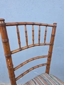 Vintage Masif Ahşap Minderli Sandalye (1 Adet) AC04 - 5