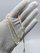 Kesme Fildişi Tesbih 5,82 Gram - Koleksiyonluk Fil Dişi Tespih - 1