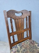 Vintage Masif Ahşap Yemek Sandalye (1 Adet) AC03 - 4