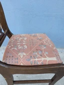 Vintage Masif Ahşap Yemek Sandalye (1 Adet) AC02 - 6