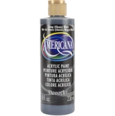 Decoart Americana Lamp Black Siyah Akrilik Boya 8oz DA067 - 1