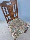 Vintage Masif Ahşap Yemek Sandalye (1 Adet) AC03 - 2