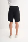 Cazador Slim Fit Dar Paça Likralı Örme Bermuda Şort 6082 - 4
