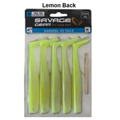 Savage Gear Sandeel V2 Tail 12.5cm 15gr (5'li Paket) İğnesiz - 5