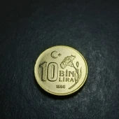 Escoines Koleksiyon 39963683a528bd342e 1996 Darphane Tedavül Setinden ÇİL 10Bin Eski Madeni Para thumbnail 2