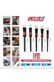carub car accessories Araç İçi Temizleme Fırçası Detaylı 5’li Fırça Seti - 1