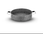 Brioni Stone-H 32 Cm Çizilmez Yanmaz Yapışmaz Basık Tencere Sh-127 thumbnail 3