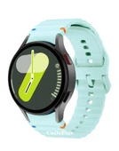 Samsung Galaxy Watch 7 uyumlu sılıkon kordon - 1
