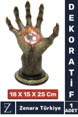 Premium Yüksek Kaliteli Çok Şık Dekoratif Hediyelik Özel Gün Biblo Koleksiyon POLYESTER EL FİGÜR - 1
