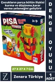 Eğitici Parça Bütün İlişki Kurma Hızlı Düşünme Karar Verme Beceri Eğlenceli Denge Oyunu PİSA KULESİ thumbnail 1