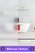 İz Bırakmaz İç Göstermez Gizlilik Ofis Salon Banyo UV Koruyucu Buzlu Cam Film 2Metre X 45 Cm - 2