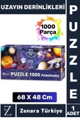 Premium Eğlenceli Eğitici Görsel Algı Problem Çözme Becerisi PUZZLE 1000 Parça UZAYIN DERİNLİKLERİ thumbnail 1