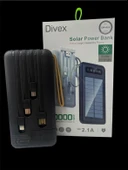 Divex Solar PowerBank DP416 - 10.000mAh - 3