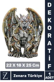 Premium Yüksek Kalite Çok Şık Dekoratif Hediyelik Özel Gün Biblo Koleksiyon POLYESTER STEAMPUNK - 1