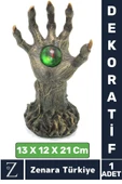 Premium Yüksek Kaliteli Çok Şık Dekoratif Hediyelik Özel Gün Biblo Koleksiyon POLYESTER EL FİGÜRÜ - 1