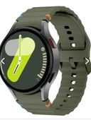 Samsung Galaxy Watch 7 uyumlu sılıkon kordon - 1
