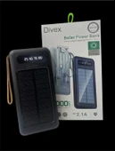 Divex Solar PowerBank DP416 - 10.000mAh - 1