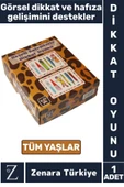 Eğitici Görsel Algı Hafıza Dikkat Koordinasyon Gelişimi Eğlenceli Oyun NEŞELİ KALEMLERLE DİKKAT - 1
