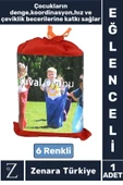 Çocuk Denge Koordinasyon Hız Refleks Gelişimi Sosyalleşme Takımdaşlık Eğlenceli ZIP ZIP ÇUVAL OYUNU thumbnail 1