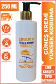 Güneş Kremi SPF50 Tüm Cilt Tiplerine Uygun Yüksek Koruma 250ML - 1
