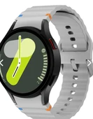 Samsung Galaxy Watch 7 uyumlu sılıkon kordon - 1