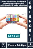 Okul Öncesi İnteraktif Temel Matematik Toplama Çıkarma Çarpma Bölme Dört İşlem Öğretici Oyun Küpü - 1