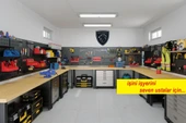 Motto Dekor Lazer Kesim Metal Peugeot Logosu Peugeot Armalı Pego Duvar Dekoru 44x49 cm - 7